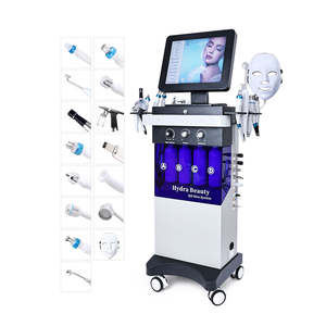 Appareil de peeling aquatique 15 en 1, machine de soin du visage à l'oxygène, machine de dermabrasion, machine de soin du visage hydro - Product Image 1