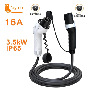 Feyree 3.5kW Single Phase 16A EVSE <b>Cable</b> Type 2 to GBT EV <b>Charging</b> <b>Cable</b> for Electric Vehicle Home <b>Charging</b> Station Wallbox Use - Product Image 1
