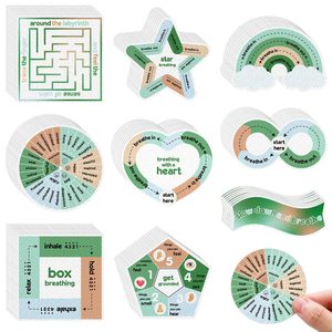 Xuri活気のあるカラフルなストレス解消ステッカー目を引くパターンポジティブな引用不安心のリフレッシュに理想的 - Product Image 2