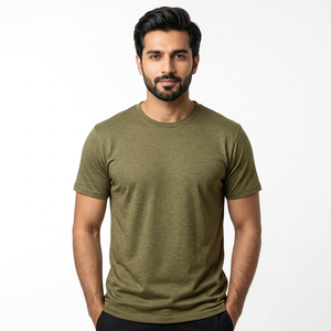 OEM Customize Design logo New <b>Men's</b> <b>Winter</b> <b>Shirt</b> <b>Men's</b> Round Neck Long-sleeved T-<b>shirt</b> and Mid neck Spring and Autumn - Product Image 1