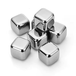 Camol Tùy Chỉnh <span class=keywords><strong>Ice</strong></span> <span class=keywords><strong>Cube</strong></span> Tái Sử Dụng Thép Không Gỉ Làm Mát Cao Công Nghệ Cốc Đá Công Cụ Cho Whiskey Sticks - Product Image 2