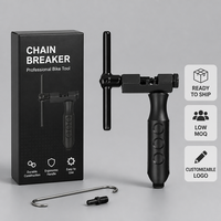 Outil de démontage de chaîne de vélo universel haute résistance, finition antirouille, embout à filetage fin, portable