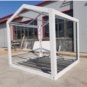 Casas de dormitorio de sitio de paquete plano de <span class=keywords><strong>40</strong></span> pies 3 habitaciones Casa de contenedores Marco de contenedor <span class=keywords><strong>Hc</strong></span> de <span class=keywords><strong>40</strong></span> pies - Product Image 3