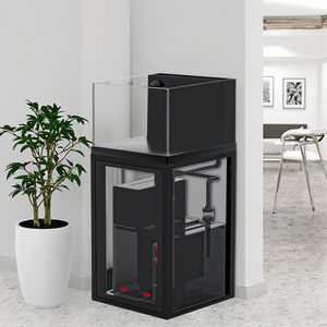 Pecera <span class=keywords><strong>de</strong></span> Acuicultura <span class=keywords><strong>de</strong></span> 90L (24 Galones), Mini Pecera Cuadrada Blanca <span class=keywords><strong>de</strong></span> Lujo para Agua Dulce con Accesorios para Decoración del Hogar - Product Image 1