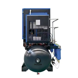 <span class=keywords><strong>Compresseur</strong></span> d'air à vis stationnaire quatre-en-un avec moteur 220V/380V et PLC Leasing Vs Comparaison des achats - Product Image 1