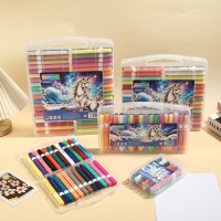 Marqueurs de peinture acrylique à pointe pinceau souple, stylos aquarelle à corps triangulaire, marqueurs colorés pour l'art corporel, pour étudiants en art et peinture