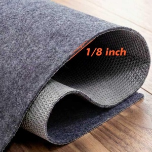 Tappetino Antiscivolo Impermeabile e Antiscivolo per Pavimenti in Legno, Piastrelle e Laminato, Previene Scivolamenti e Accatastamenti, Sottotappeto in Feltro Grigio Scuro - Product Image 5