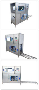 Ligne de production de remplissage automatique d'eau de 5 gallons Baril de sacs en plastique PET pour boissons chimiques de qualité électrique d'un an - Product Image 6