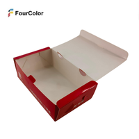 Boîte à emporter en papier écologique imprimée en gros avec ouverture facile pour la restauration et la livraison de repas