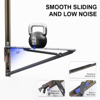 Kit de pièces de table pliante murale multifonctionnelle avec mécanisme, gain de place, pour salle à manger et mobilier de couloir