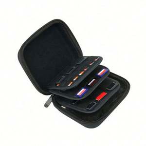 Custom EVA Elastic <b>Card</b> Holder Hard <b>SD</b> <b>Card</b> <b>Case</b> Slots Mini Memory <b>Card</b> Reader for PS Games Cartridges Convenient Carrying Pouch - Product Image 2