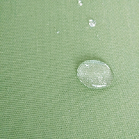 Combinaison de camion en toile de silicone verte imperméable à l'eau pour tente extérieure en toile épaisse verte rouleau de protection solaire durable produite en Chine