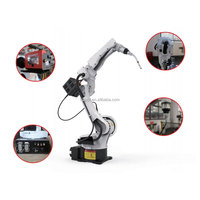 Station de soudage robotisée à commande facile pour bras de robot de soudage, destinée à l'industrie de la fabrication de cadres de vélos, de machines à souder et de conteneurs métalliques