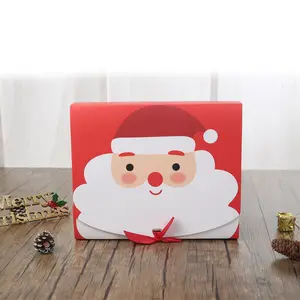 Kunden spezifisches Weihnachts geschenk leere dekorative Geschenk box fröhliches Geschenk dessert begünstigen leere Kisten kinder