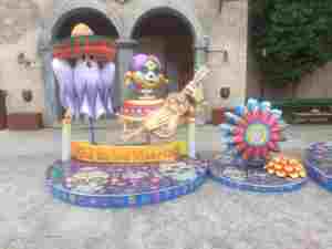 Lanterna di Halloween a Grandezza Naturale per Decorazione Giardino, Arco con Scheletro Umano Gigante, Lanterna per Festival di Halloween all'Aperto - Product Image 4