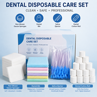 Kit/Ensemble de consommables certifiés CE pour cliniques dentaires, fournitures professionnelles OEM/ODM pour le nettoyage des plaies et le contrôle de la salive nasale
