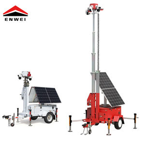 Neuheit: Faltbare, drehbare <span class=keywords><strong>2</strong></span>*450W Solarpanels mit Solar-Kamera-Anhänger für temporäre Parkplätze - Product Image 6