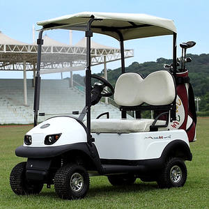 Voiturette <span class=keywords><strong>de</strong></span> <span class=keywords><strong>golf</strong></span> électrique <span class=keywords><strong>Club</strong></span> Car standard AX-D2-G utilisée pour les parcs scolaires familiaux - Product Image 1
