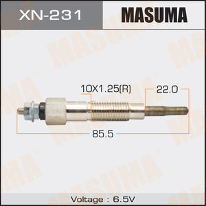 Relé de Calefacción Automático Personalizado XN-231 MASUMA, Bujía de Incandescencia D16Z6 1600cc 11065-V7203 11065-V7203 para NISSAN CARAVAN - Product Image 2