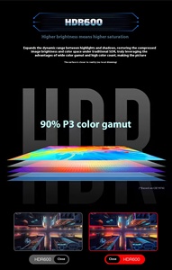 Moniteur de jeu de compétition électrique IPS rapide 27 "2K <span class=keywords><strong>300Hz</strong></span> écran TN LCD rapide 360Hz - Product Image 4
