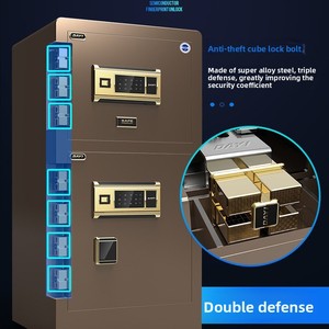 <span class=keywords><strong>Caja</strong></span> <span class=keywords><strong>de</strong></span> Seguridad para el Hogar con Contraseña, Huella Dactilar y Combinación, No Portátil, Ahorra <span class=keywords><strong>Dinero</strong></span>, a Prueba <span class=keywords><strong>de</strong></span> Robos - Product Image 2