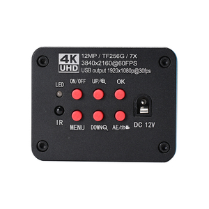 12MP True Video Ultra HD 4K 2160P Cámara de microscopio <span class=keywords><strong>digital</strong></span> Detección de laboratorio Cámara de video industrial 4K - Product Image 1