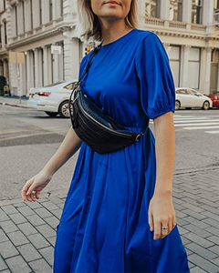Nuova Borsa da Cintura in Pelle di Serpente per Donne, Marsupio Multifunzionale, Porta Cellulare, Piccola Borsa a Tracolla - Product Image 6