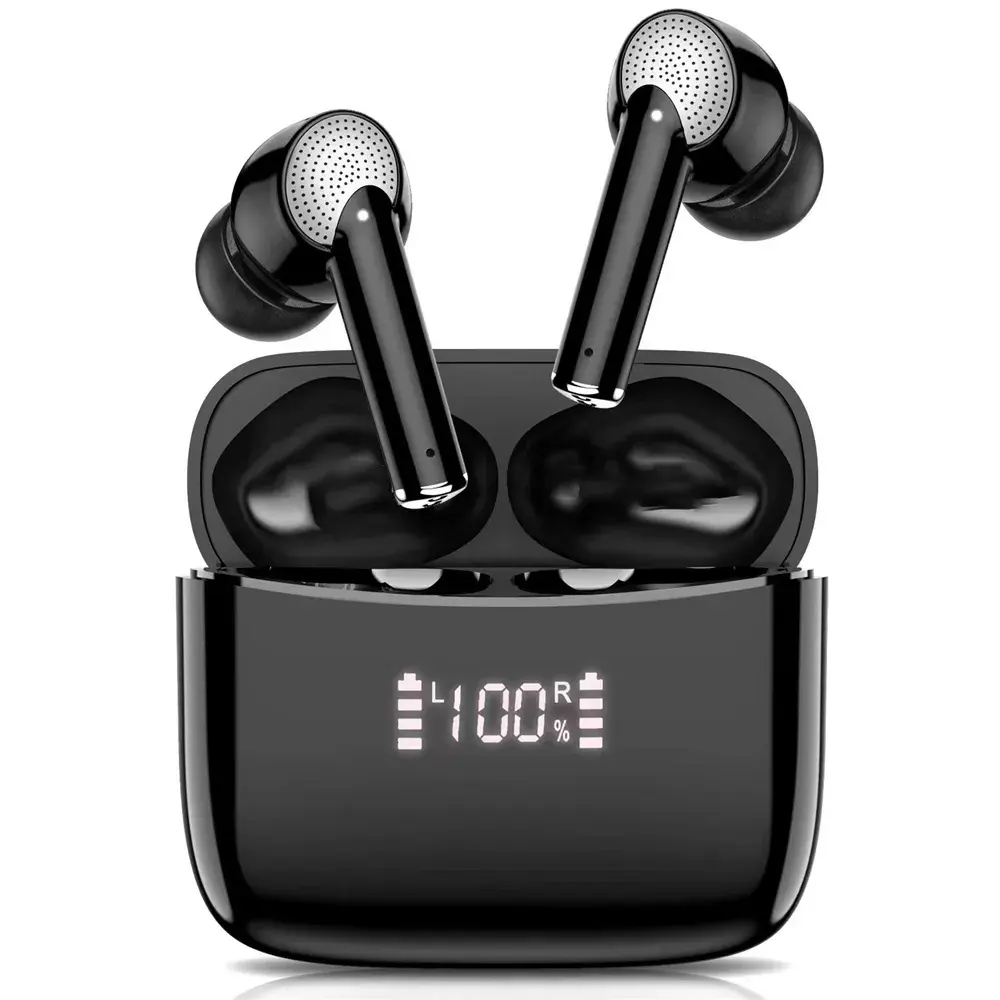 2023 New J8 Pro TWS Wireless Bluetooth Earphones Gaming Headset ANC ENC Noise Reduction Waterproof Headphones with Charging Case