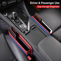 Boîte de rangement pour l'espace entre les sièges de voiture, organiseur de poche latérale pour siège de voiture, accessoires intérieurs universels pour automobile