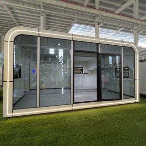 Cabanes préfabriquées modernes pour <span class=keywords><strong>vergers</strong></span> de pommes : Cabanes modulaires portables, idéales pour les zones de camping et comme maisons d'hôtes. - Product Image 1