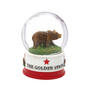 Globo de agua de resina de los Estados de América <span class=keywords><strong>barato</strong></span> personalizado turista 45MM 65MM ciudad de Nueva York recuerdo California Connecticut globo de nieve - Product Image 2
