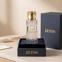 ZETON 100ml Eau de Parfum, parfum longue durée aux senteurs d'agrumes et de pin, pour homme et femme, flacon en verre de luxe, coffret cadeau
