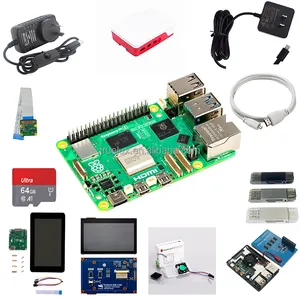 Raspberry Pi 5 5B 4GB 8GB LPDDR4X Placas de desenvolvimento SDRAM Dual-band WiFi BCM2712 2.4GHz 4 núcleos 64 bits A76 5V/5A Pi5 5B 4G 8G