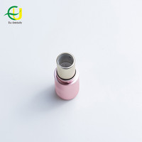 Tube à lèvres en aluminium de haute qualité avec filetage rouge, conteneur pour baume à lèvres