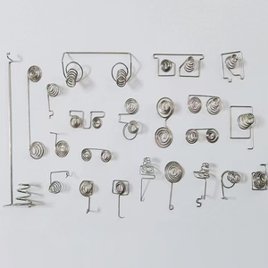 Resorte metálico personalizado, resorte de bobina de contacto de batería doble, positivo y negativo para control remoto, conector de resorte de batería - Product Image 2