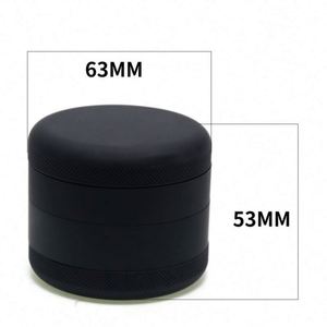 High Quality Macaron Color 63mm Rubber Paint <b>Herb</b> <b>Grinder</b> Custom Logo Smoking Accessories - Product Image 3