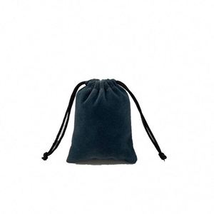 Hot Sale Logo Printed Drawstring Cosmetic Packaging <b>Pink</b> Velvet Jewelry Pouch Custom <b>Bag</b> - Product Image 2