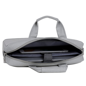 Sac pour ordinateur portable étanche et fin, mallette de bureau, sac messager bandoulière, sac de voyage pour hommes, mallette rigide en cuir personnalisable avec logo - Product Image 6