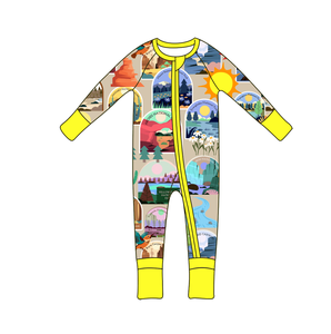 Caja Sorpresa de Pijamas de Bambú al por Mayor, Caja Ciega con Estampado de Personajes Aleatorios para Bebés y Niños, Pijamas de Bambú con Personajes - Product Image 2