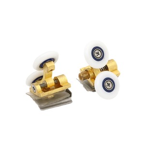 Door Window Rollers <b>28mm</b> Aluminum Alloy Smooth Rolling Cabinet Door Hardware - Product Image 5