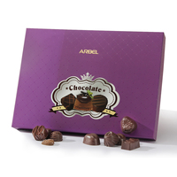 Carton d'emballage recyclable pour chocolat personnalisé Boîte d'emballage alimentaire Boîte cadeau truffe
