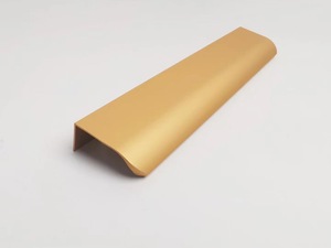 Pegangan Kabinet Dapur Aluminium Hitam 5.9 inci, Tahan Lama, Pemasangan Belakang, untuk Dekorasi Kabinet - Product Image 5