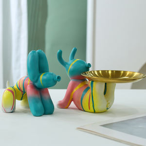 Estatua de <span class=keywords><strong>Perro</strong></span> Globo al por Mayor, Estilo Jeff <span class=keywords><strong>Koons</strong></span>, Escultura de Resina, Decoración de Arte Moderno Personalizada OEM para el Hogar y Hoteles - Product Image 3