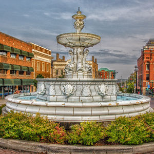 <span class=keywords><strong>D</strong></span> & Z Art Group Grande <span class=keywords><strong>fontaine</strong></span> de cheval en marbre blanc à 3 couches pour villa extérieure et cour sur mesure - Product Image 5