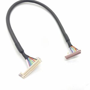 JAE ตัวล็อก FI-X30HL แบบ30PIN ชั่วโมง DF13 hiros สายพีวีซีได้รับการจัดอันดับ IP20ตัวนำทองแดงชุบดีบุกปรับแต่งความยาวได้ - Product Image 4