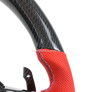 2020-2024 per BMW M3M4 G10G15 G20G22 G30G36 G42 G80G82G87 rosso su misura in fibra di carbonio volante m1 m2 pulsante interno <span class=keywords><strong>auto</strong></span> - Product Image 3