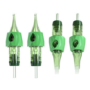 Cartouche d'aiguilles de tatouage 20 pièces #10 aiguilles jetables Bugpin doublure ronde avec membrane - Product Image 2