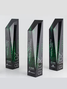 नए डिजाइन स्टार क्रिस्टल ट्रॉफी रंगीन कस्टटॉम स्पोर्ट्स ट्रॉफी पुरस्कार थोक ग्लास ट्रॉफी - Product Image 4