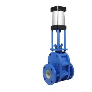 Válvula de Compuerta Neumática de Cerámica Z674TC de Acero Fundido Resistente al Desgaste para Medios de Alta Temperatura y Aplicaciones Generales - Product Image 4