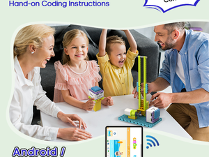Juego de Robot de codificación interactiva ICQbot (electrónica) Wedo2.0, juego de bloques de construcción de juguete, Robot para niños Para Adultos 10000 Pza - Product Image 2